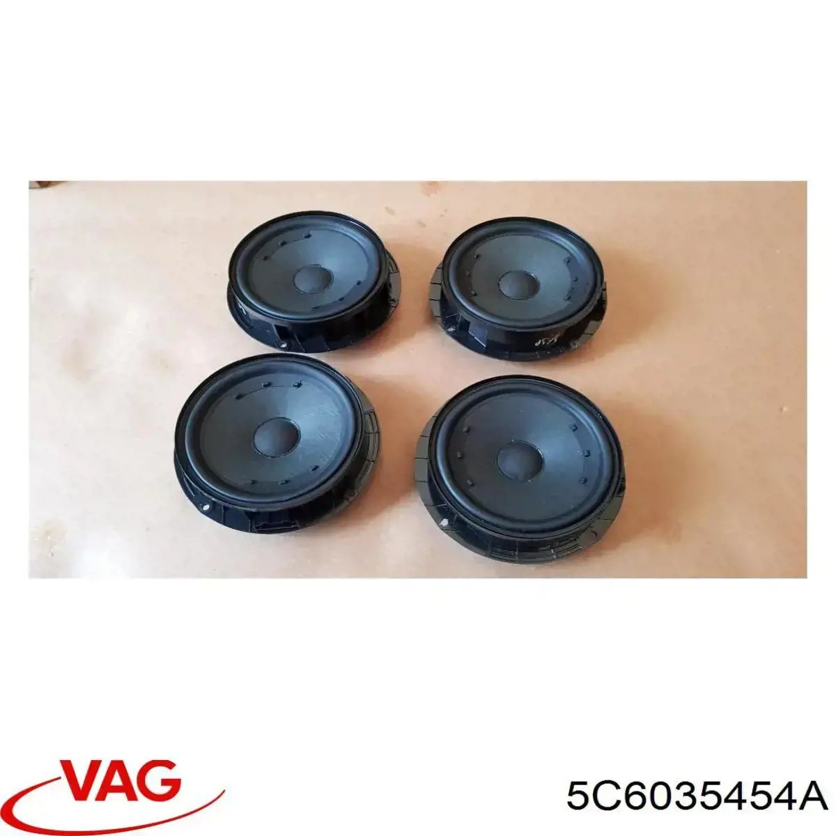 Alto-falante da porta dianteira VAG 5C6035454A preço, a partir de 102,39 USD