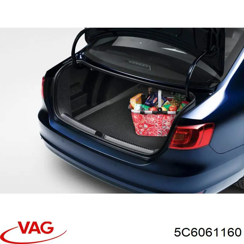 5C6061160 VAG Tapete da seção de bagagem