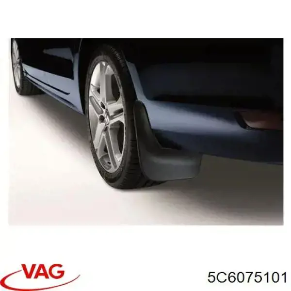 Compre 5C6075101 VAG Protetores de lama traseiros, kit