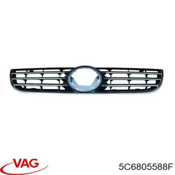 5C6805588F VAG Suporte do radiador montado (painel de montagem de fixação das luzes)