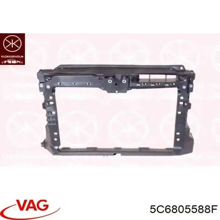 Suporte do radiador montado (painel de montagem de fixação das luzes) VAG 5C6805588F preço, a partir de 74,57 USD