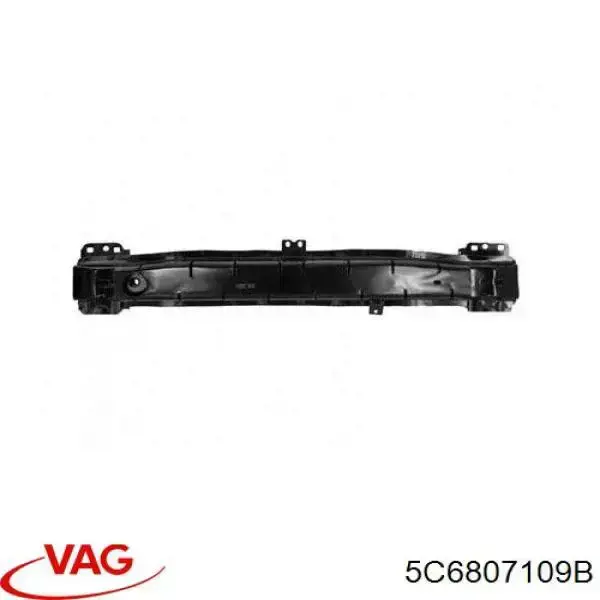 5C6807109B VAG Reforçador do pára-choque dianteiro
