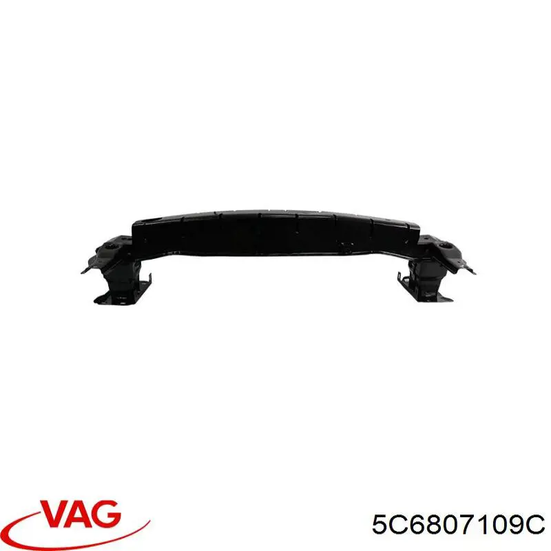 5C6807109C VAG Reforçador do pára-choque dianteiro