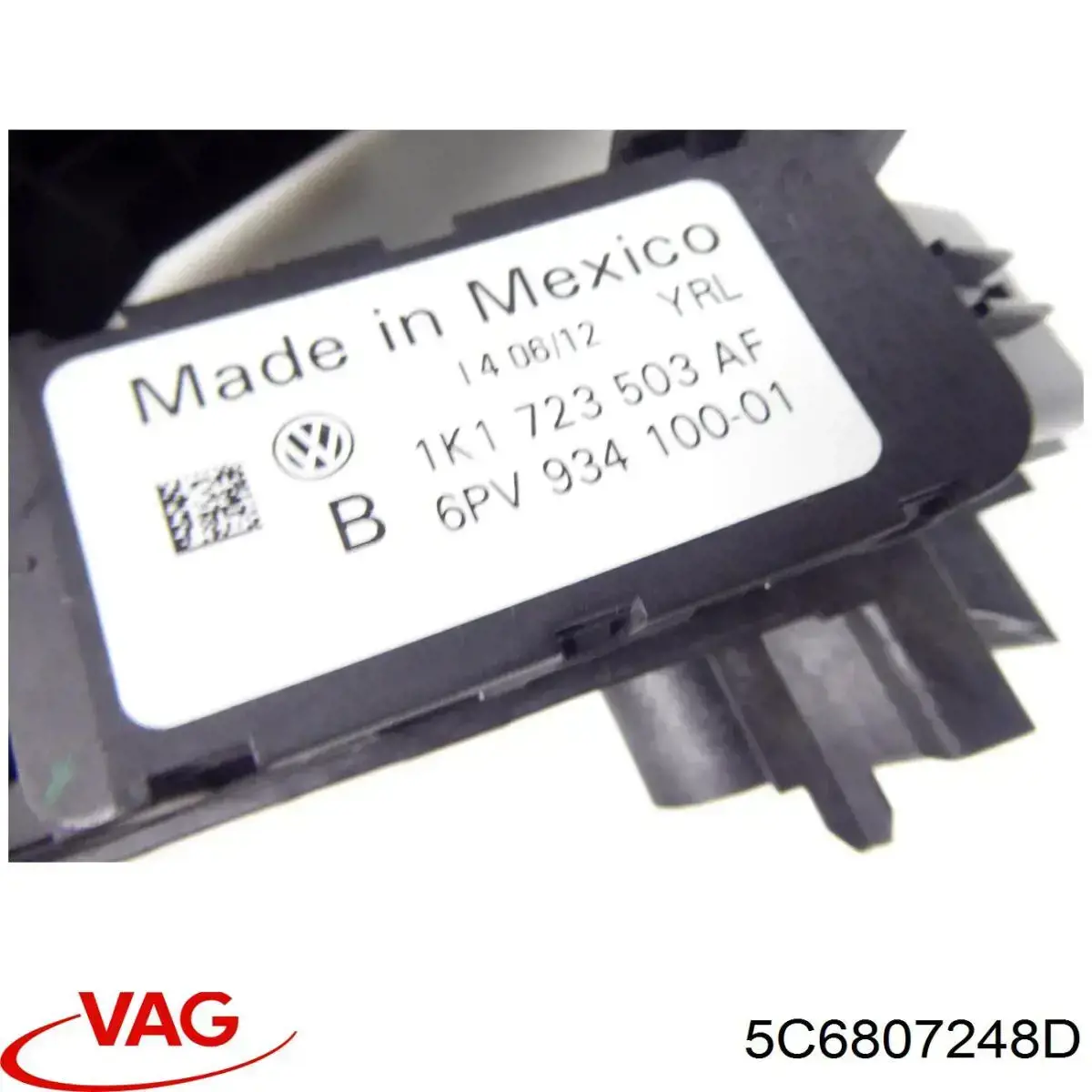 5C6807248D VAG Absorvedor (enchido) do pára-choque dianteiro