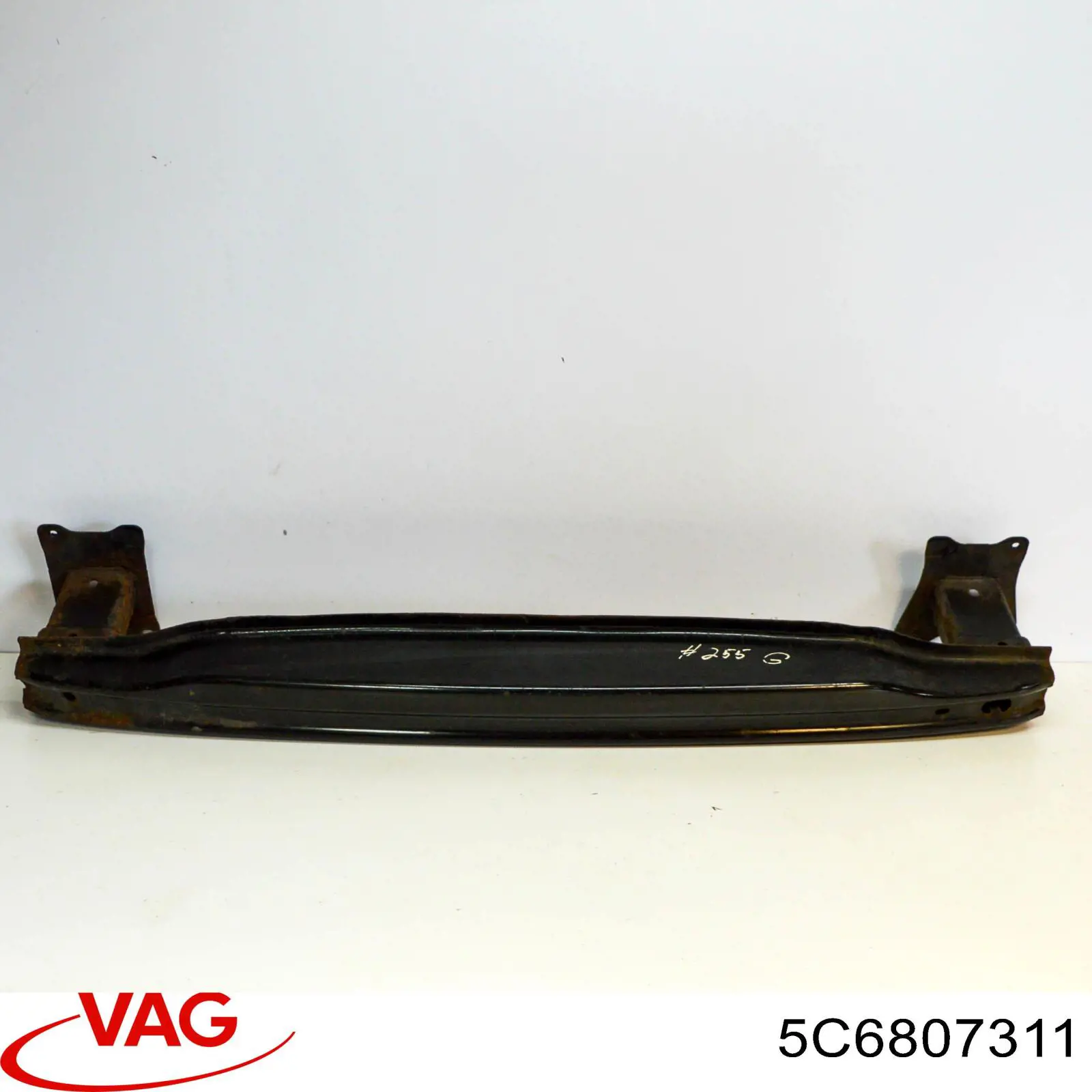 5C6807311 VAG Reforçador do pára-choque traseiro