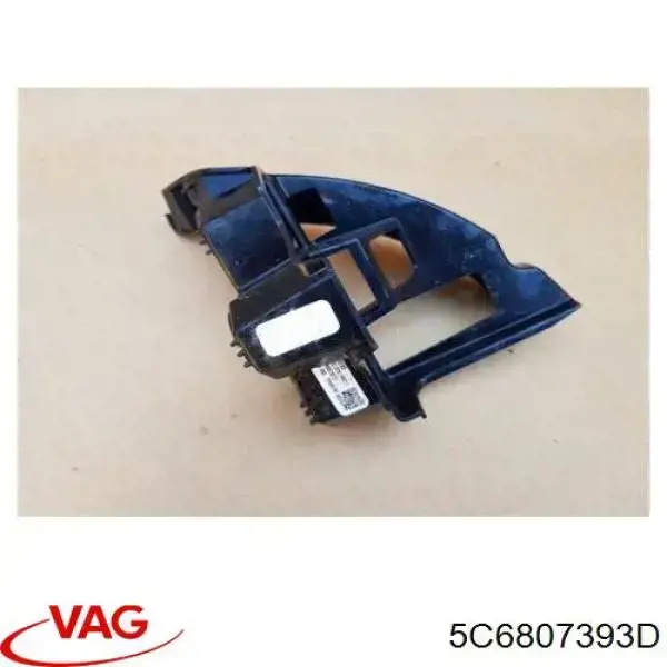 5C6807393D VAG Suporte (consola) esquerdo de fixação da luz traseira