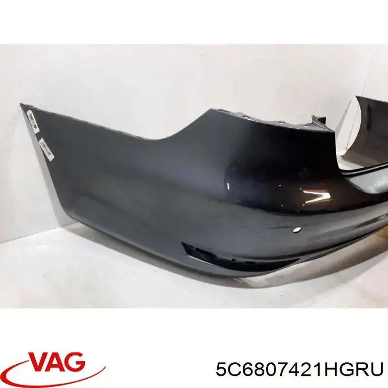 5C6807421HGRU VAG Pára-choque traseiro