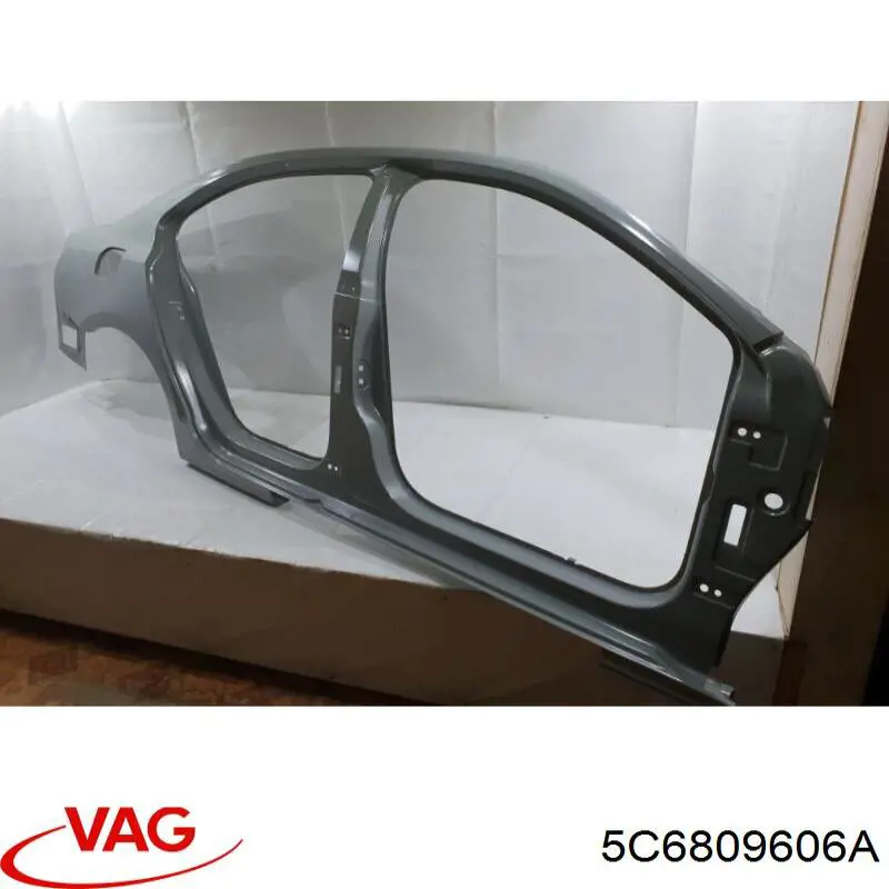 5C6809606A VAG Painel lateral direito de carroçaria
