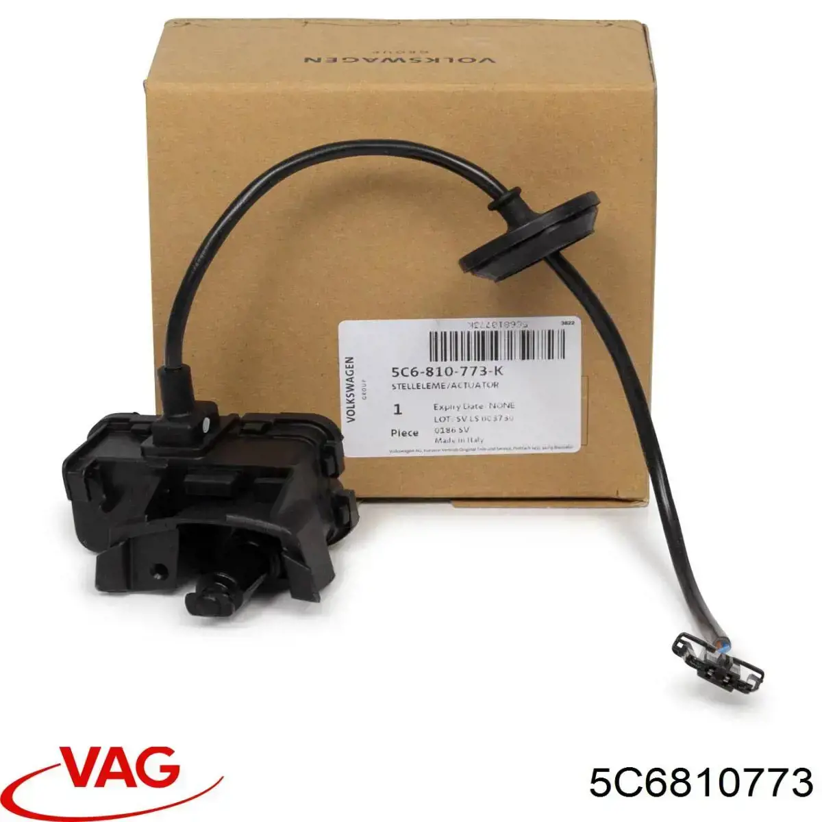 Fecho de abertura do alcapão do tanque de combustível VAG 5C6810773 preço, a partir de 26,46 USD