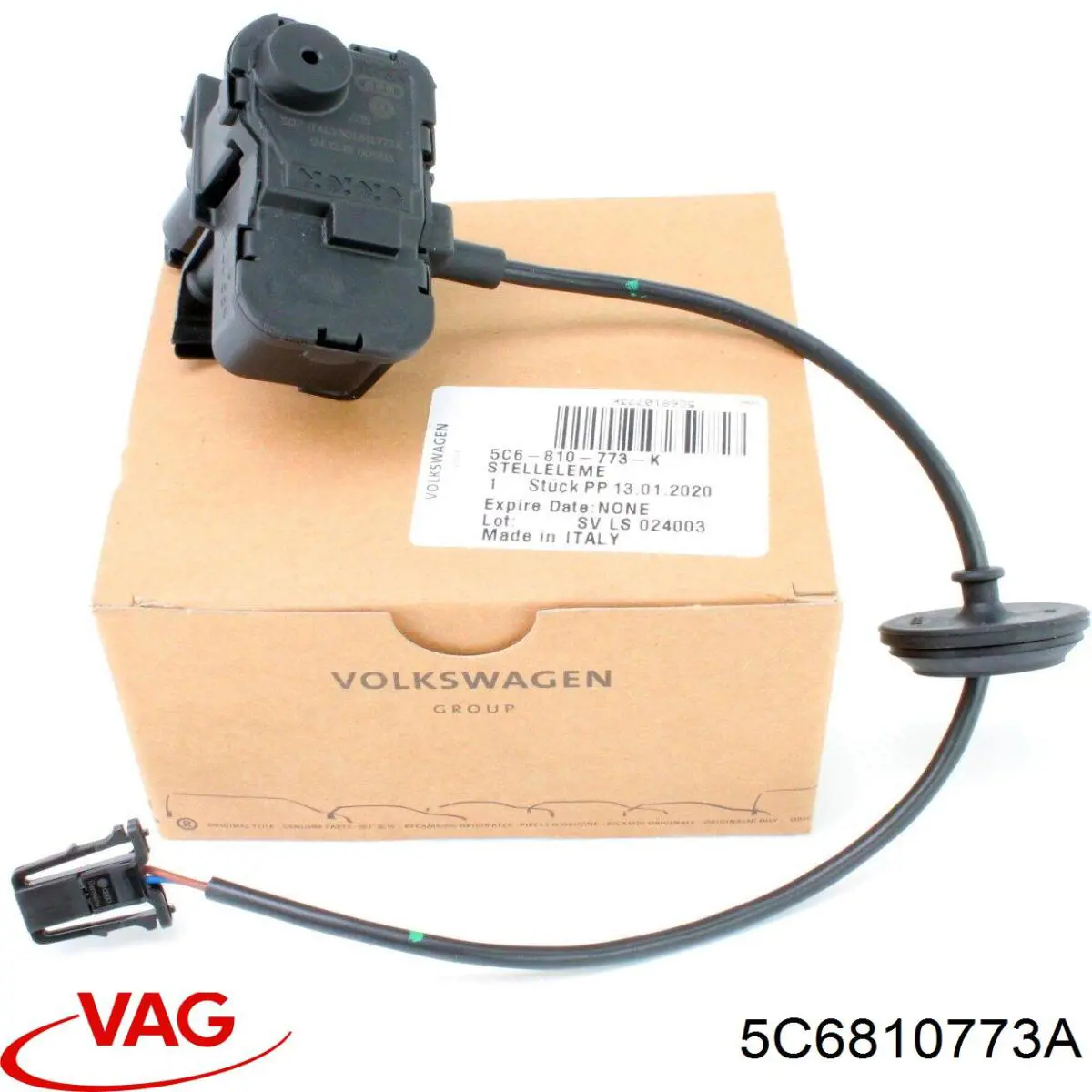 Fecho de abertura do alcapão do tanque de combustível VAG 5C6810773A preço, a partir de 45,97 USD