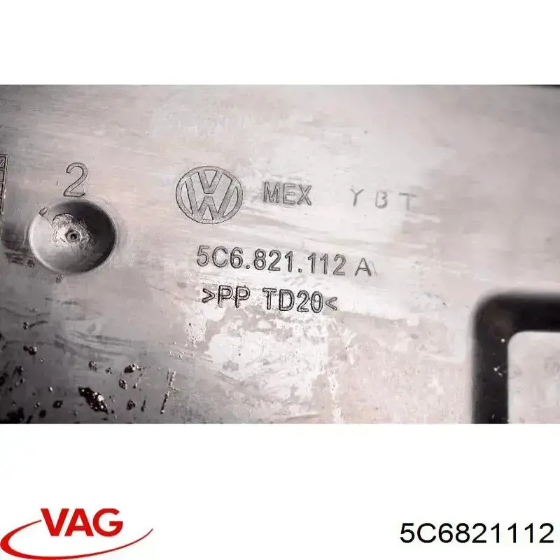 Compre 5C6821112 VAG Compactador do pára-lama