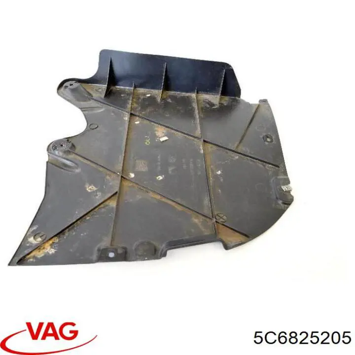 5C6825205 VAG Proteção de fundo traseira esquerda