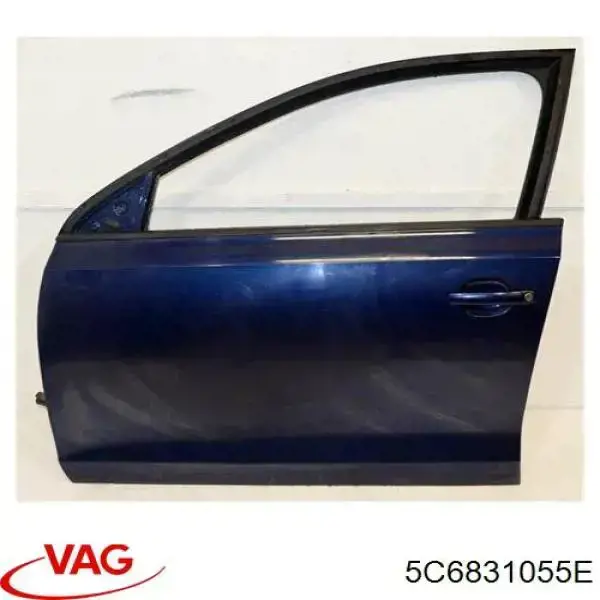 5C6831111 VAG Porta dianteira esquerda