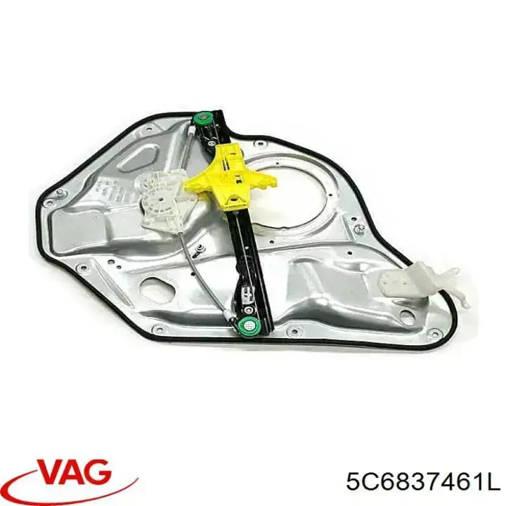Mecanismo de acionamento de vidro da porta dianteira esquerda VAG 5C6837461L preço, a partir de 249,02 USD