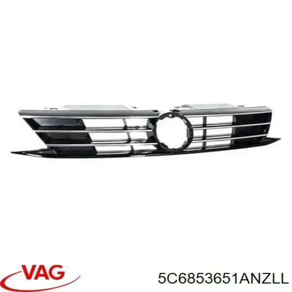 Grelha do radiador 3L853001 AND