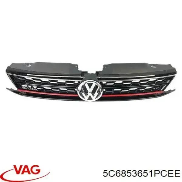 5C6853651PCEE VAG Grelha do radiador