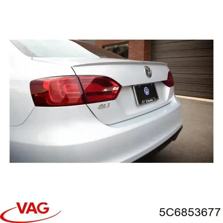 Grelha do pára-choque dianteiro VAG 5C6853677 preço, a partir de 25,49 USD