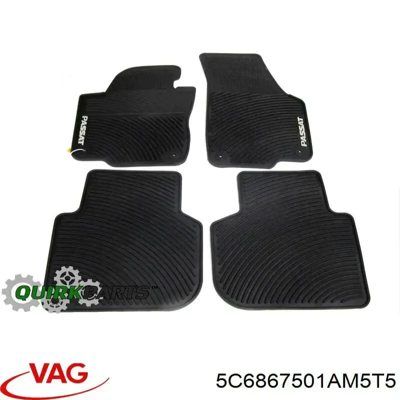 5C6867501AM5T5 VAG Revestimento do teto