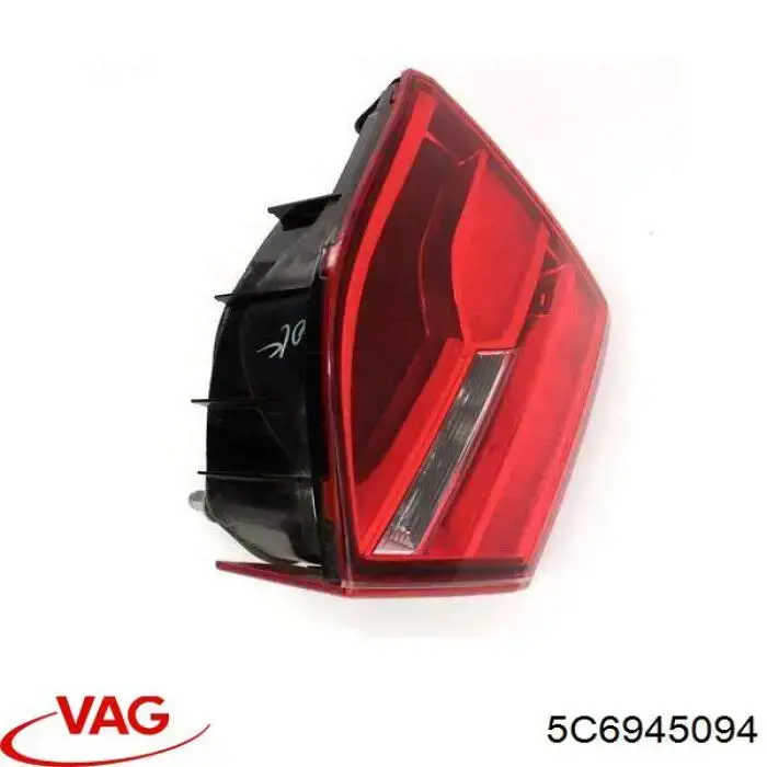 Compre 5C6945094 VAG Lanterna traseira direita interna