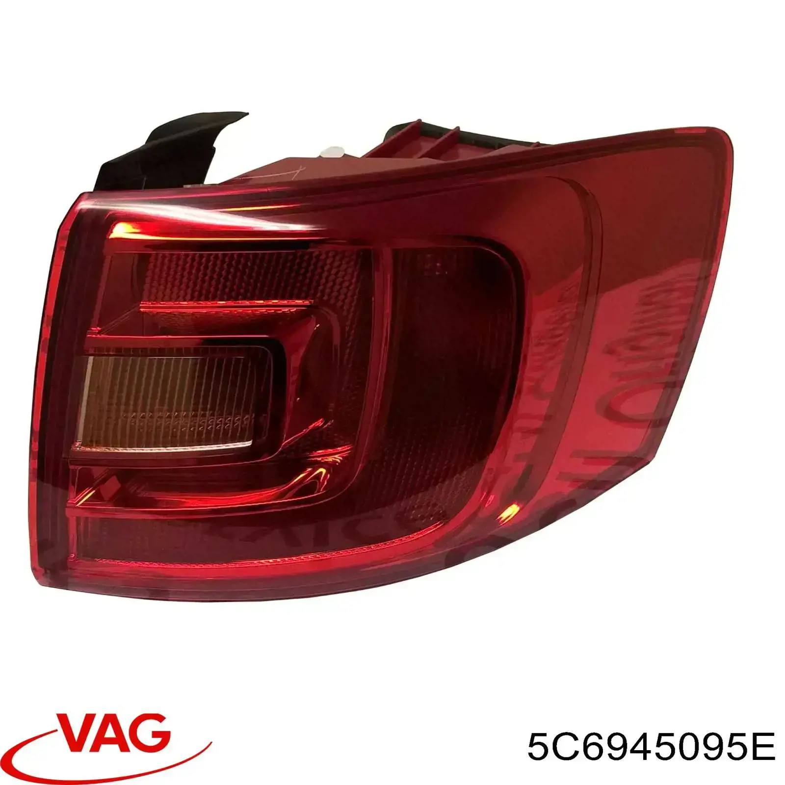Compre 5C6945095E VAG Lanterna traseira esquerda externa