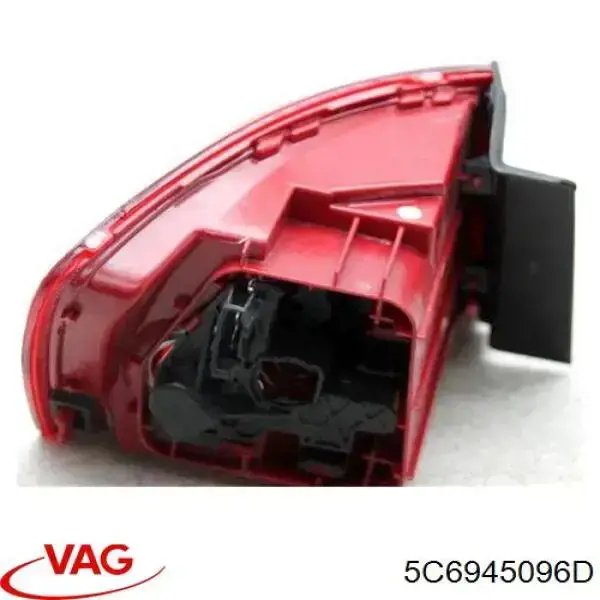 Lanterna traseira direita externa VAG 5C6945096D preço, a partir de 117,53 USD