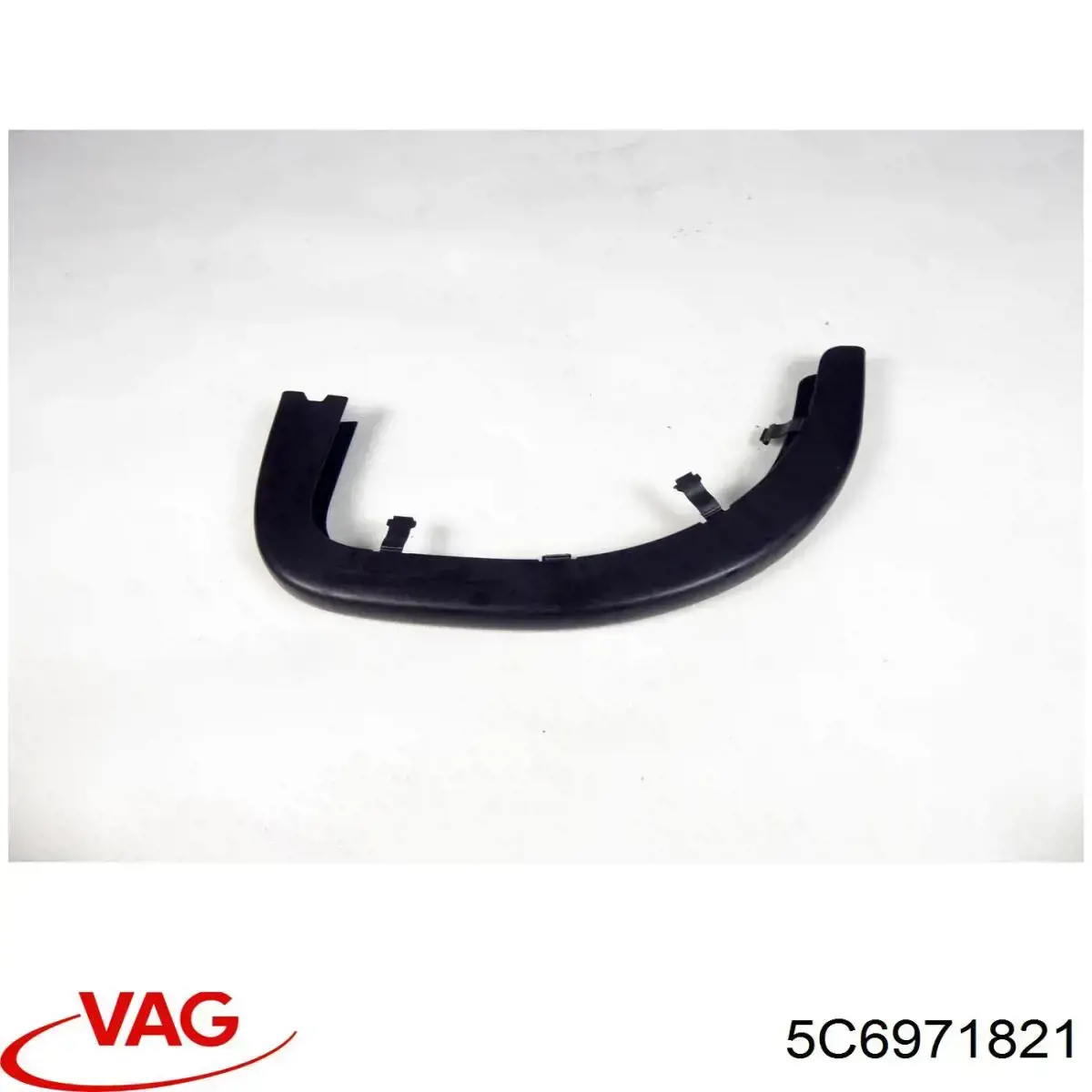 5C6971821 VAG Cobrimento esquerdo da seção de bagagem
