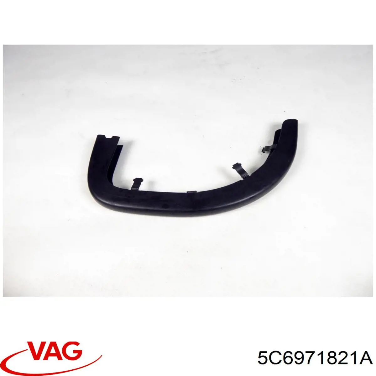 5C6971821A VAG Cobrimento esquerdo da seção de bagagem