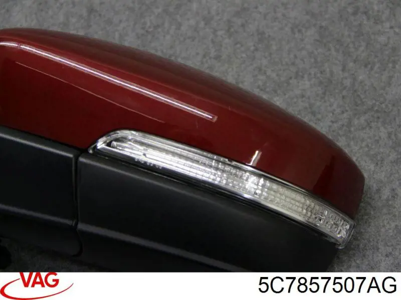 Compre 5C7857507AG VAG Espelho de retrovisão esquerdo