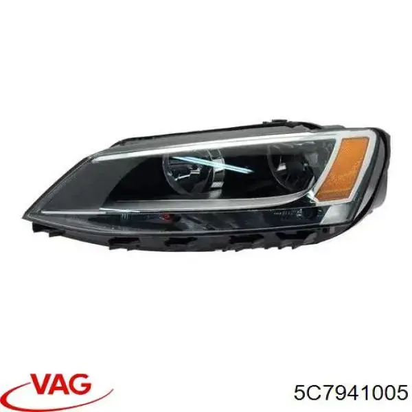 Luz esquerda VAG 5C7941005 preço, a partir de 54,00 USD