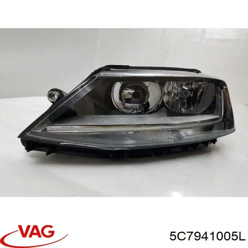 5C7941005L VAG Consola (adaptador) de fixação das luzes dianteiras