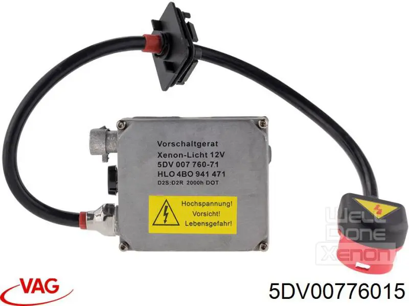 5DV00776015 VAG Unidade de encendido (xénon)