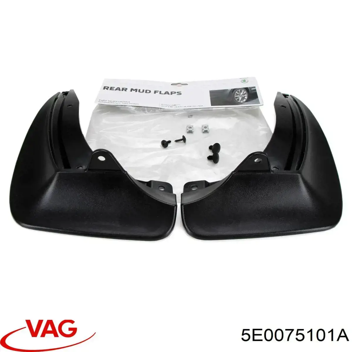 Protetores de lama traseiros, kit VAG 5E0075101A preço, a partir de 34,51 USD