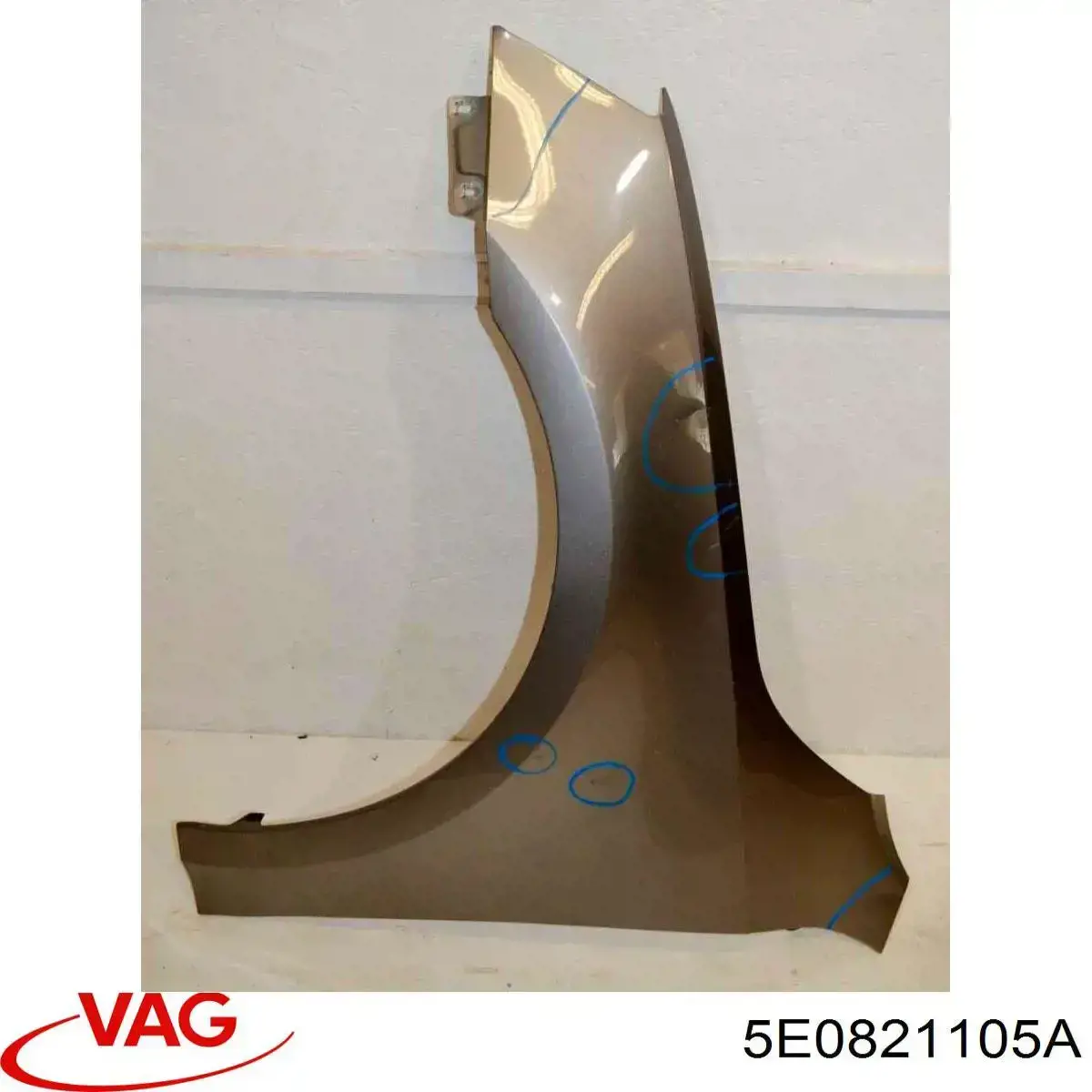 Pára-lama dianteiro esquerdo VAG 5E0821105A preço, a partir de 105,56 USD