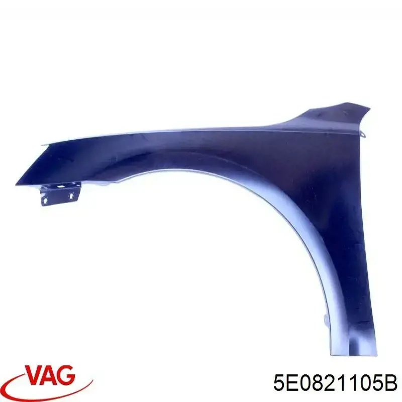 Pára-lama dianteiro esquerdo VAG 5E0821105B preço, a partir de 105,58 USD