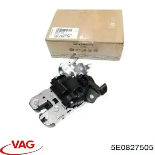 Fecho de tampa de porta-malas (de 3ª/5ª porta traseira) VAG 5E0827505 preço, a partir de 39,16 USD