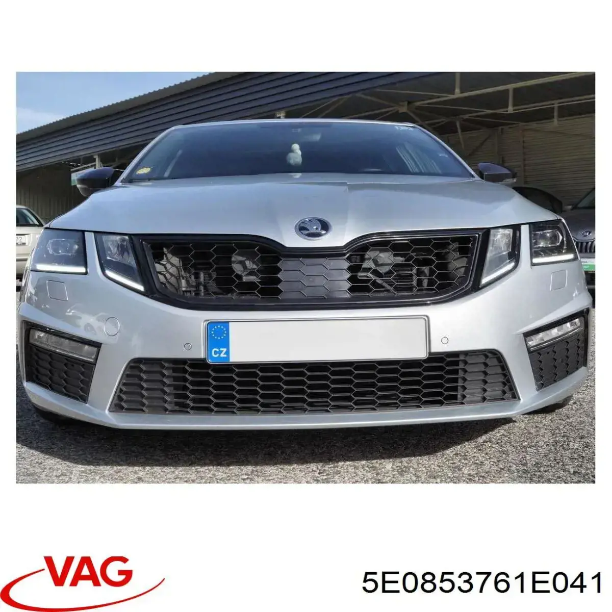 Moldura de grelha do radiador VAG 5E0853761E041 preço, a partir de 51,65 USD