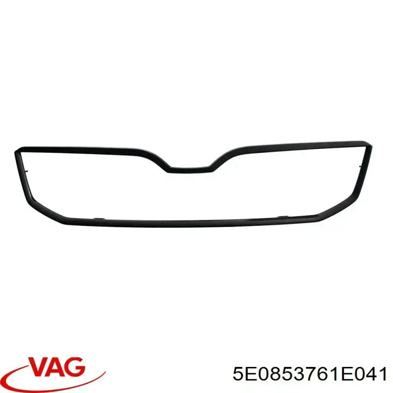 Moldura de grelha do radiador VAG 5E0853761E041