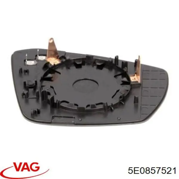 Elemento espelhado do espelho de retrovisão esquerdo VAG 5E0857521 preço, a partir de 17,69 USD