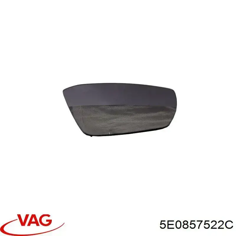 Elemento espelhado do espelho de retrovisão direito VAG 5E0857522C preço, a partir de 18,78 USD