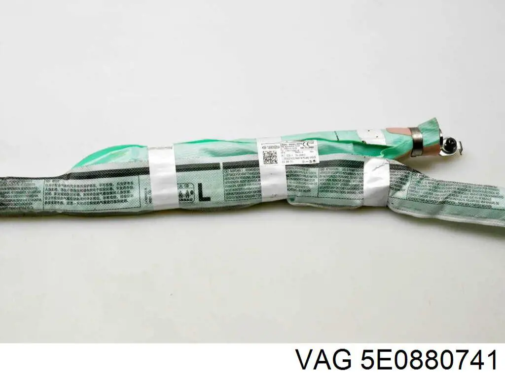 Cinto de segurança (AIRBAG) de estore lateral esquerdo VAG 5E0880741 preço, a partir de 105,56 USD