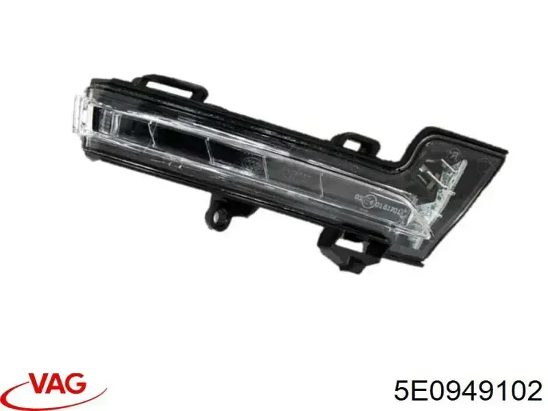 Pisca-pisca de espelho direito VAG 5E0949102 preço, a partir de 27,90 USD