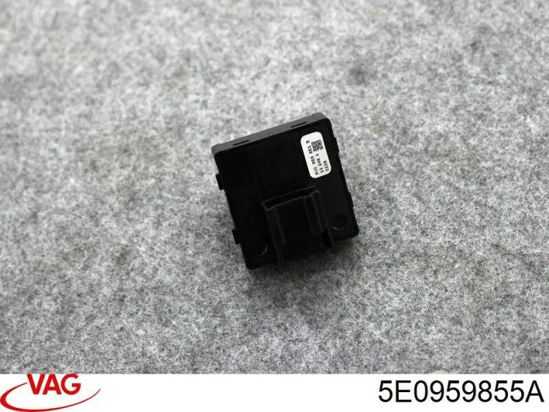 5E0959855A VAG Botão traseiro de ativação de motor de acionamento de vidro