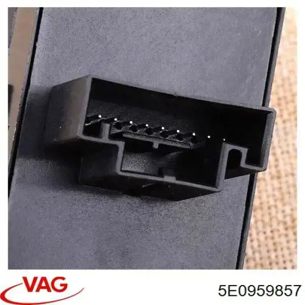 Unidade de botões dianteira esquerda de controlo de elevador de vidro VAG 5E0959857 preço, a partir de 37,46 USD