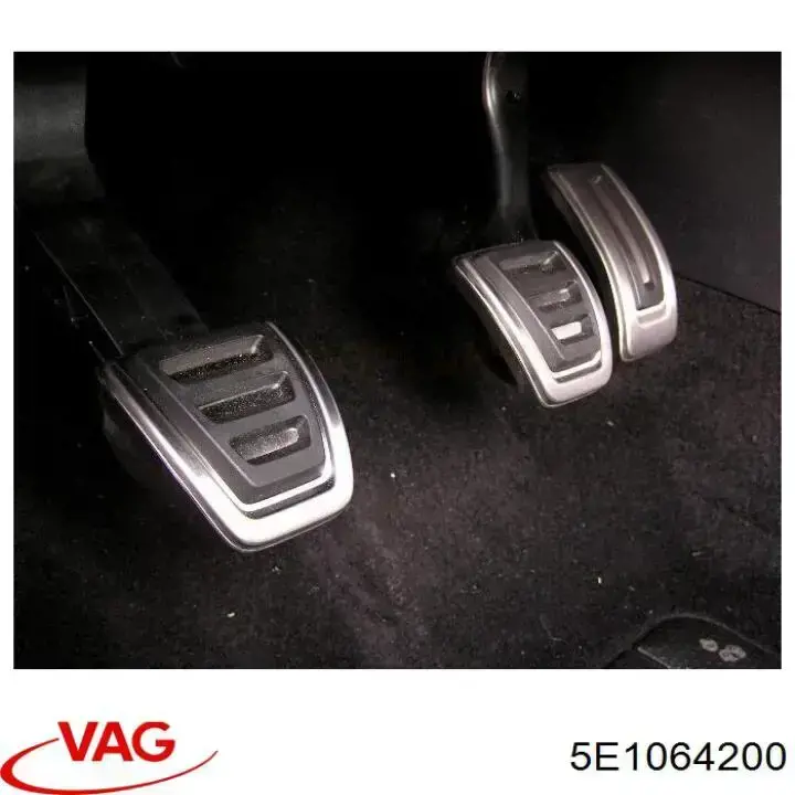 30064008 AND Placas sobrepostas dos pedais, kit