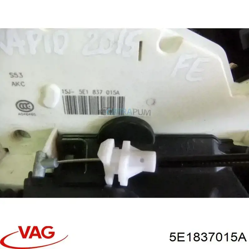 Compre 5E1837015A VAG Fecho da porta dianteira esquerda