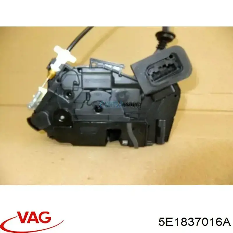 5E1837016A VAG Fecho da porta dianteira direita
