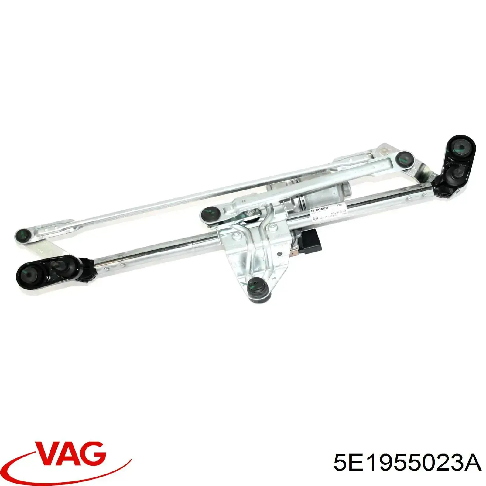5E1955023A VAG Trapézio de limpador pára-brisas