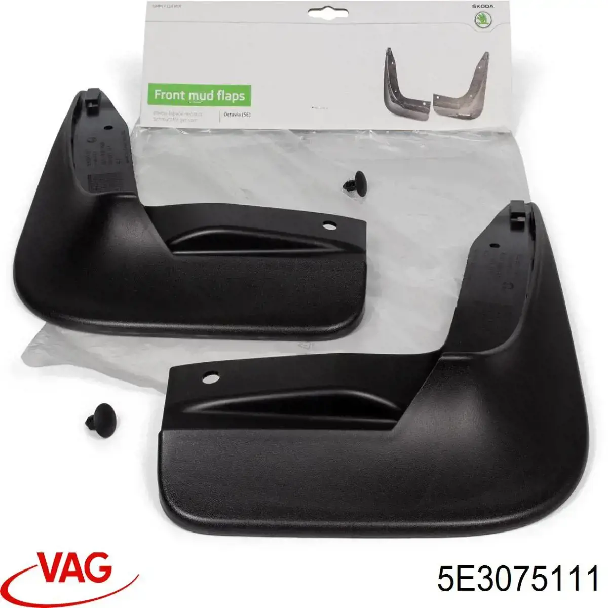 Protetores de lama dianteiros, kit VAG 5E3075111 preço, a partir de 51,33 USD
