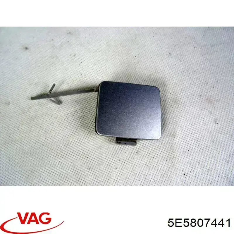 Tampão traseiro do pára-choque do gancho de reboque VAG 5E5807441GRU preço, a partir de 4,98 USD