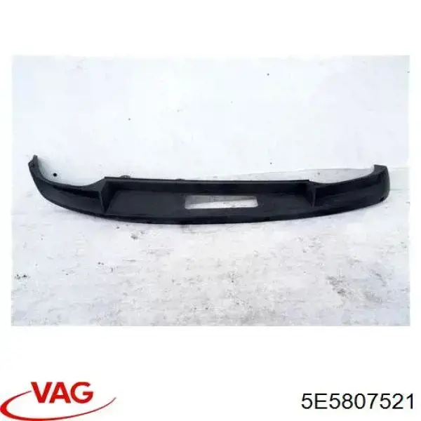 5E5807521 VAG Spoiler do pára-choque traseiro